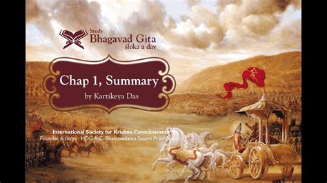 39 Bhagavad Gita Chapter 1 Summary Youtube