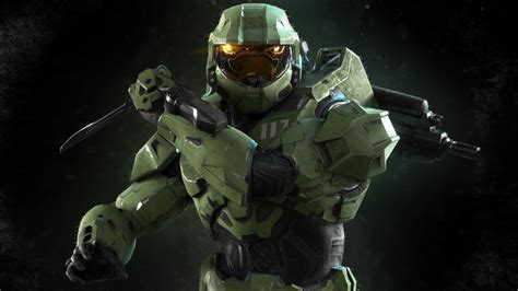 ArtStation - Halo: Infinite Master Chief Combat Knife Stance, Glitch5970 | Halo, Master chief ...