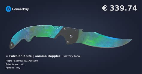 Falchion Knife Gamma Doppler Phase 3 On GamerPay