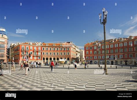 Place Masséna main square, Nice, France Stock Photo - Alamy