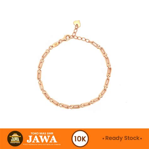 Jual Gelang Emas Ilona Kadar K Toko Mas Jawa Shopee Indonesia