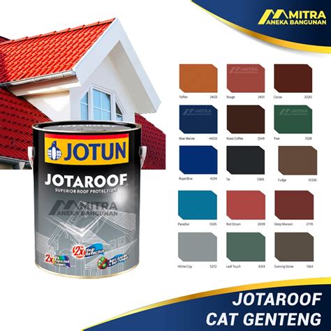 Jual Cat Genteng Jotaroof Jotun 25 Liter Superior Roof Protection