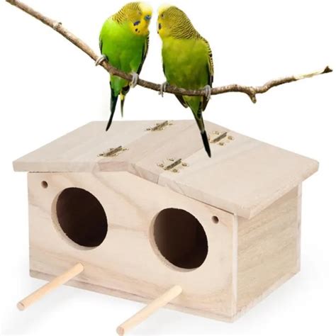 MAISON D OISEAUX EN Bois De Style R Tro Pour Oiseaux Perroquets Levage