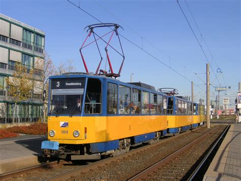 Leipzig Tatra T6A2 N 1011 Photo Transports Électriques de Ville