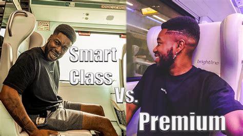 Brightline Train In Florida Comparing Premium Vs Smart Class Youtube