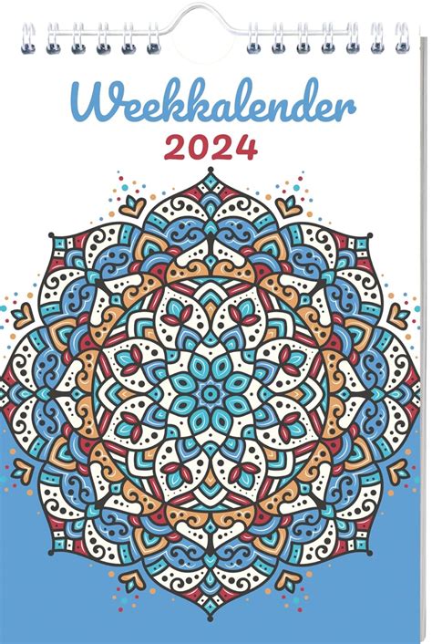 Mandala S Weekkalender 2024 Amazon Co Uk Interstat 9789464325874