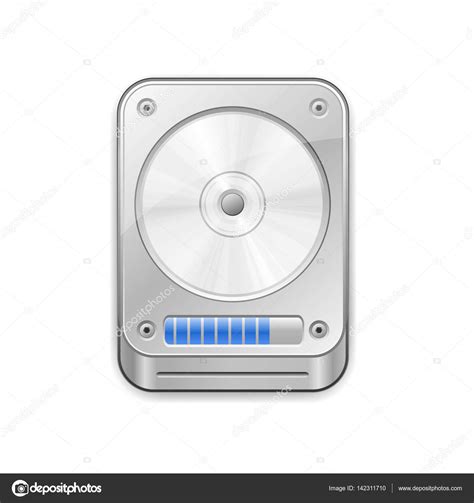 Network Disk Icons Stock Vector By Frbird 142311710