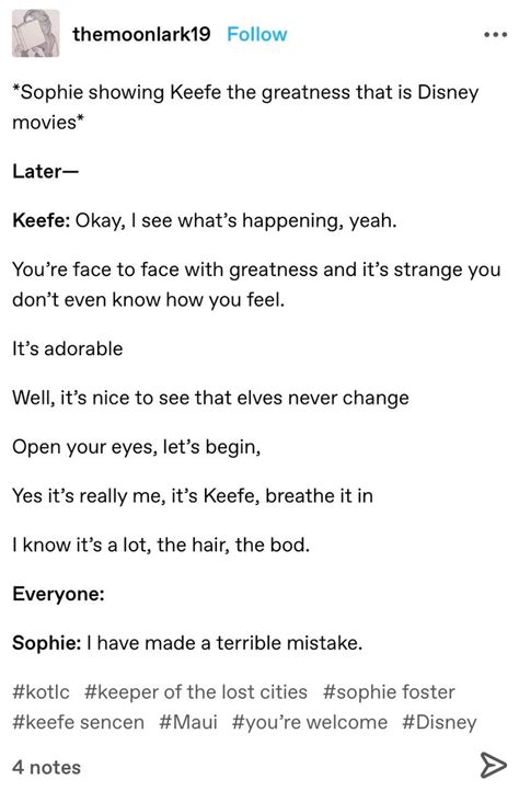 keeper of the lost cities textpost from tumblr #keeperofthelostcities #kotlc #sophiefoster # ...