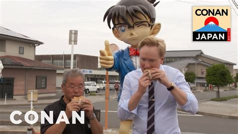 Conan Visits Conan Town In Japan Conan On Tbs Youtube