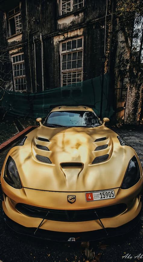 Gold Car Wallpaper