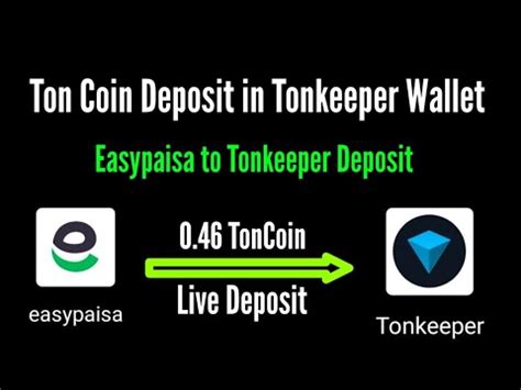 How To Deposit Ton In Tonkeeper Easypaisa To Tonkeeper Tonkeeper