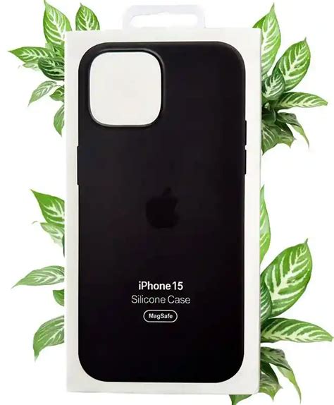 Купити Чохол Apple Silicone Case With Magsafe Black для Iphone 15 в Айкула ️ від 999 грн