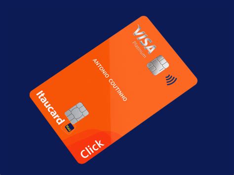 Cartão Itaú Click Visa Platinum zero anuidade e vantagens para você