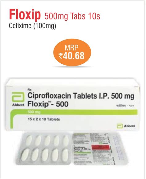 Floxip 500 Tab Ami Pharma