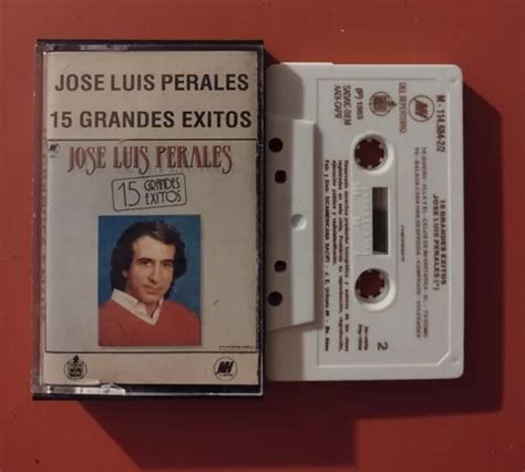 Jose Luis Perales 15 Grandes Exitos Cassette MercadoLibre