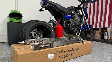 One Off Evil Swingarm For R Swapped Grom Youtube