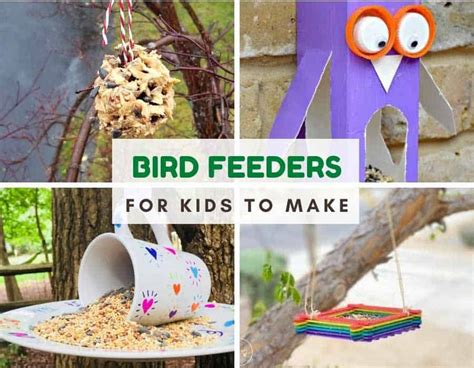 30 Diy Homemade Bird Feeders To Make With Kids