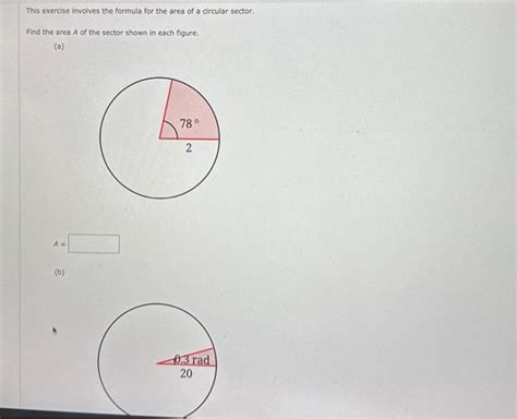 Solved This exercise involves the formula for the area of a | Chegg.com