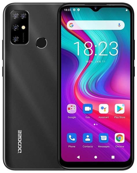 Doogee X Gb Czarny Zabezpieczenie Ekranu Smartfon