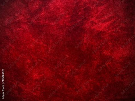 Dark Red Velvet Fabric Texture Used As Background Empty Dark Red