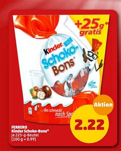 Ferrero Kinder Schoko Bons Angebot Bei Penny