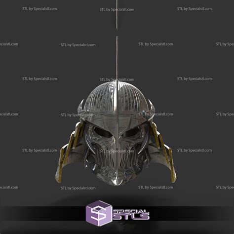 Cosplay Stl Files Shredder Helmet Tmnt Movie 3d Print Wearable Specialstl