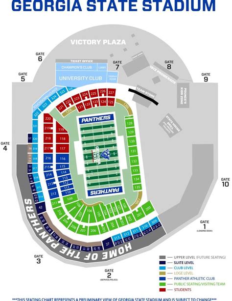 University Of Alabama Stadium Seating Chart