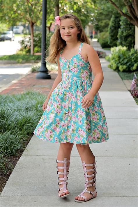 Gwen Tween Top And Dress Tween Fashion Dresses For Tweens Girls Easter Dresses