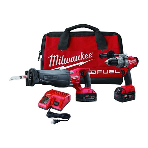 Milwaukee M18 FUEL 18 Volt Brushless Lithium Ion Hammer Drill Sawzall