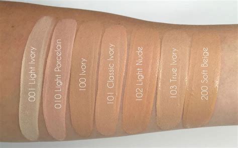 Rimmel Foundation Shades