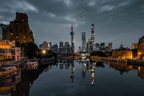 Premium Photo | Shanghai skyline