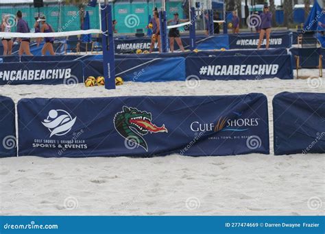 Women S Ncaa Beach Volleyball Championships Xxxxvi Editorial Stock