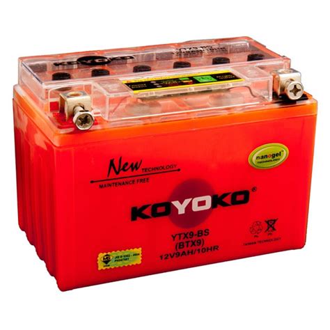 Original Koyoko G Nanogel Battery Ytx Ytx Bs Ninja Vts