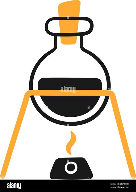 Science Laboratory Experiment Lab Chemistry Test Hand Drawn Chemical