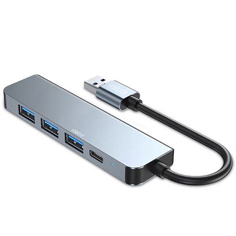 HUB ADAPTER ROZGAŁĘZIACZ ROZDZIELACZ USB A 3 0 USB C TYPE C DO