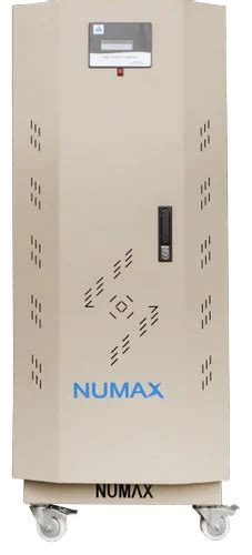 Semi Automatic Numax Kva Single Phase Air Cooled Servo Voltage