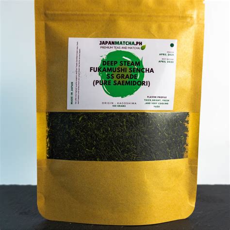 Sencha Saemidori Premium Fukamushi Deep Steamed SS Grade From