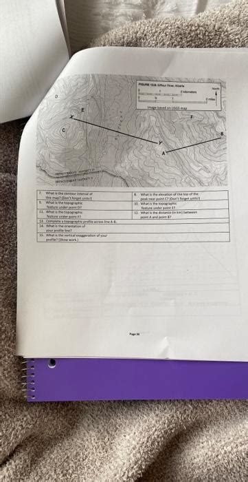 Solved Moven Rontera Daveress Topographic Maps Practice