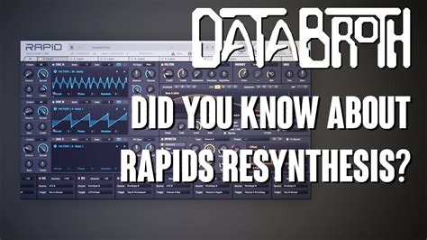 Exploring Rapid S Resynthesis YouTube