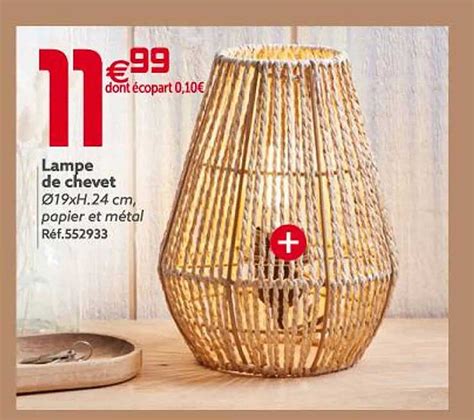 Promo Lampe à Chevet chez GiFi iCatalogue fr