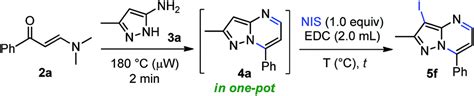 Simple Access Toward Halo And Nitro Pyrazolo A Pyrimidines