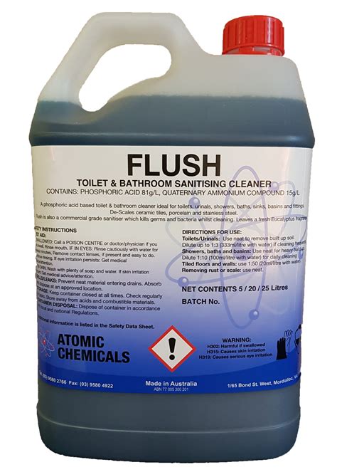 FLUSH – Washroom – Atomic Chemicals