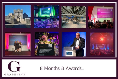 8 Months 8 Awards — Grapevine Event Management