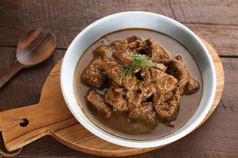 Daging Kelem Es Una Comida Tradicional De Java Central Indonesia Hecha