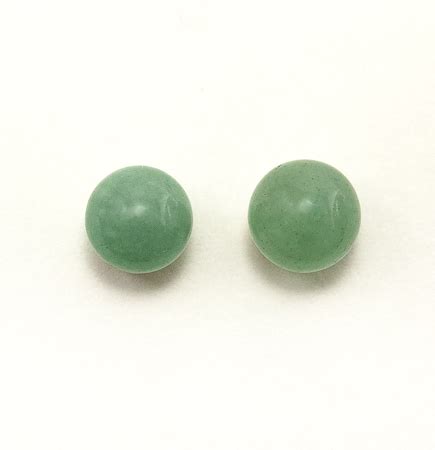 Aventurine Earrings Studs Mm