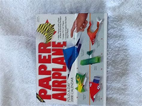 Paper Airplane Fold Fly It Paper Airplane Fold A Day Calendar