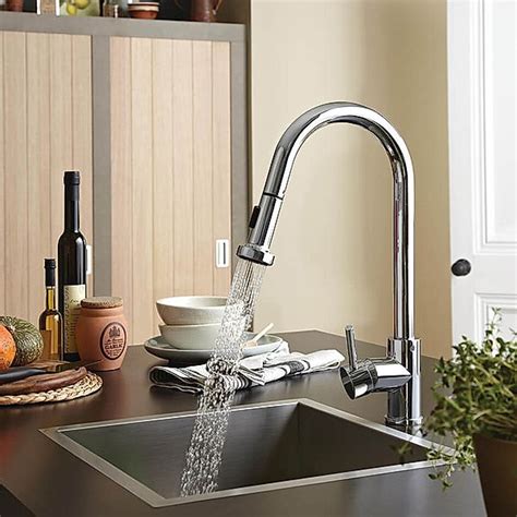 Bristan Apricot Chrome Kitchen Sink Mixer Tap With Pull Out Spray