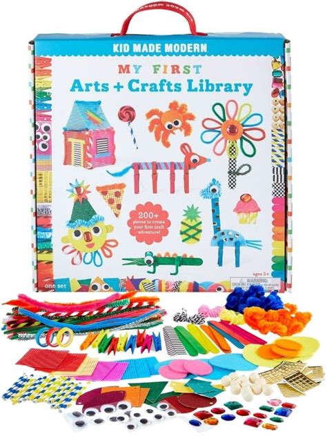 Kid Made Modern My First Arts And Crafts Library Hobbysæt Til De