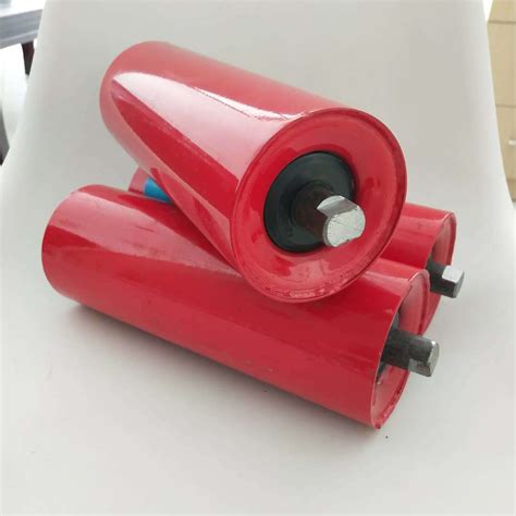 Concrete Belt Conveyor Steel Pipe Trough Carrier Idler Roller China