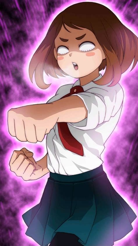 Uraraka Ochako My Hero Academia Art Album Anime Images